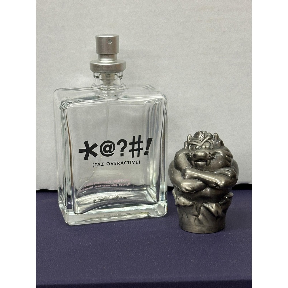 Warner Bros Store Exclusive *@?#! Taz Overactive Cologne Very Rare Vintage 3.4oz